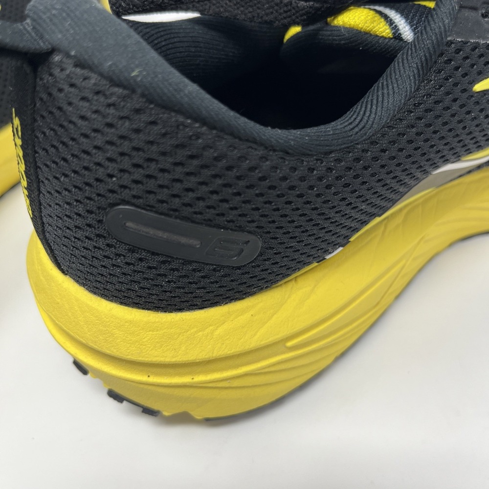 Brooks Black and Yellow Athletic Shoes Size 11 - Picture 15 of 16